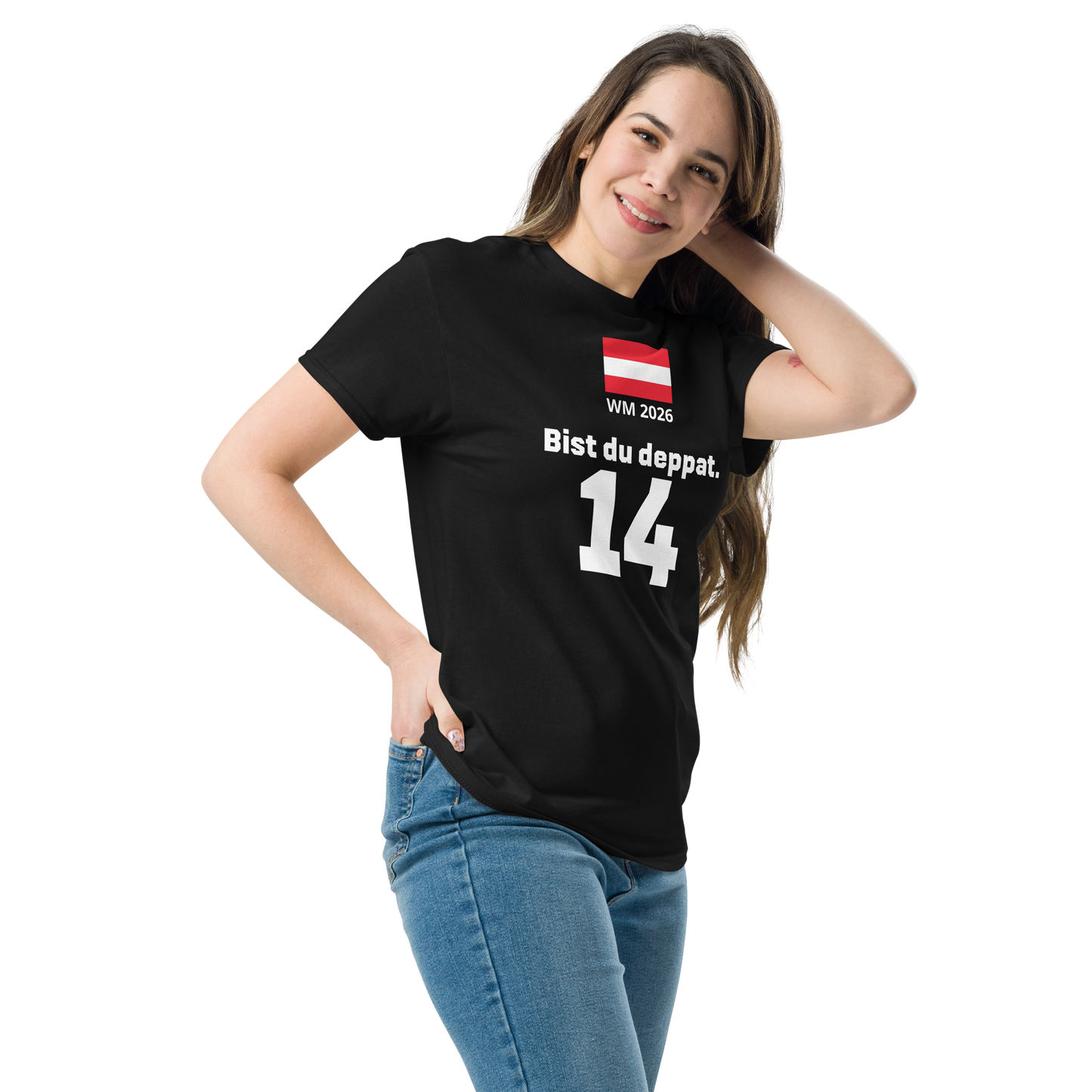 Unisex T-Shirt ⎸Bist du deppat